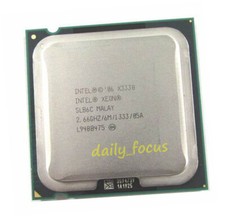 Intel Xeon x3330 2,66 GHz socket 775 4 core 4 t SLB6C processore CPU 6 MB