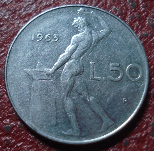 1963 italy lire vf - 1963-r,