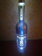 BELVEDERE MAGNUM 1,75LT CHROME EDITION LUMINUS DISCOTECA MOLTO  BOTTIGLIA VUOTA 