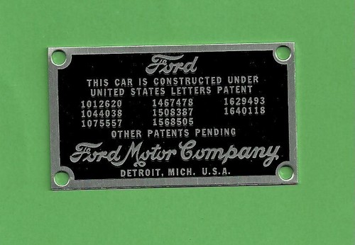 Distintivo ford vintage 1928 - distintivo,