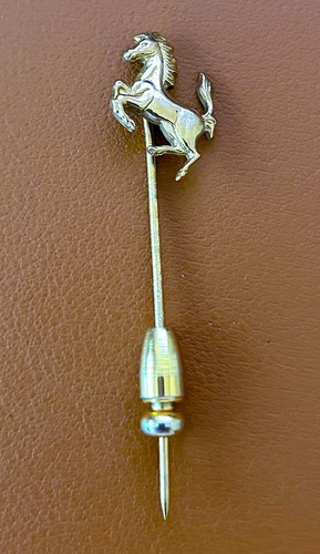 Ferrari tie pin lapel badge - tie,