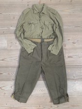 Italian Army Alpine Uniform Classic Breeches Shirt Wool Size M/L