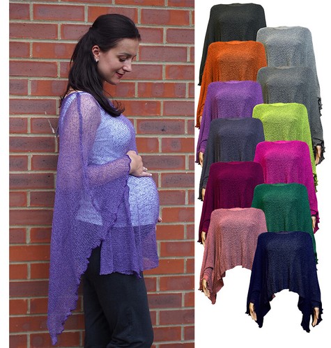 Poncho donna taglia unica