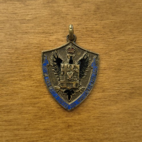 Medaglia smaltata regio - smaltata,