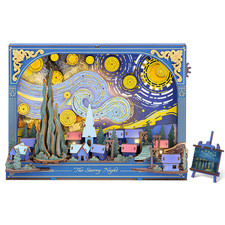 Puzzle 3d Fai Da Te Legno