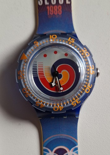 Swatch scuba seoul 1988 - swatch,