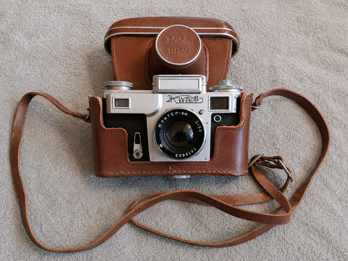 Fotocamera sovietica kiev 35 - fotocamera,