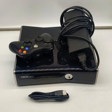 CONSOLE MICROSOFT XBOX 360 SLIM 250 GB + CONTROLLER + CAVI - USATO TESTATO