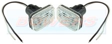 2 LAND ROVER DEFENDER O CLASSIC MINI RIPETITORE LATERALE LED CHIARO INDICATORI LUMINOSI