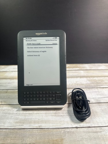 Amazon kindle keyboard - kindle,