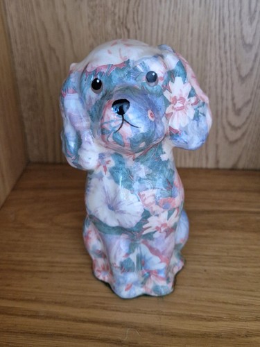 Vintage ceramic dog global - vintage,