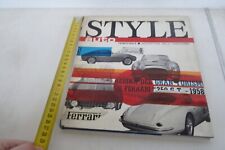 libro book Style Auto 1965 design italy Ferrari Fiat epoca