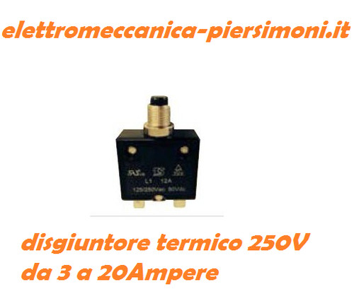 Interruttore termico unipolare - interruttore,