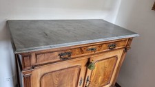 Antico comò noce con - in,