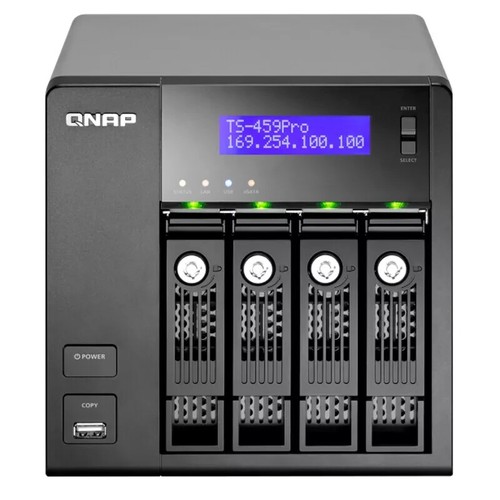 Qnap 459 pro con unità - qnap,