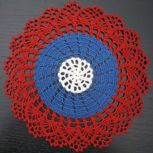 Rosso bianco blu - 9,8",,