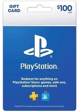 Sony Playstation Store $100