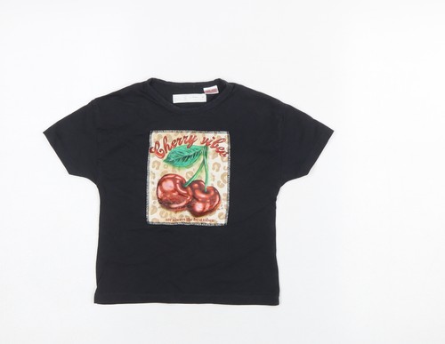 Shirt zara bambina nera - t-shirt,
