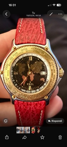 Orologio uomo ebel voyager - uomo, oro