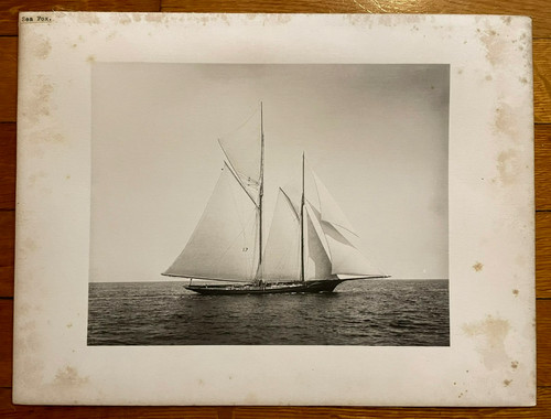 Antica stampa fotografica 1890