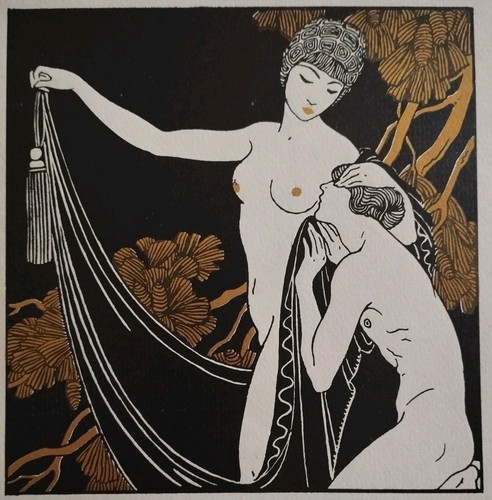 George barbier cantique des - cantique,