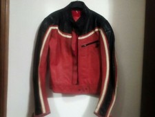 giubbotto pelle moto donna