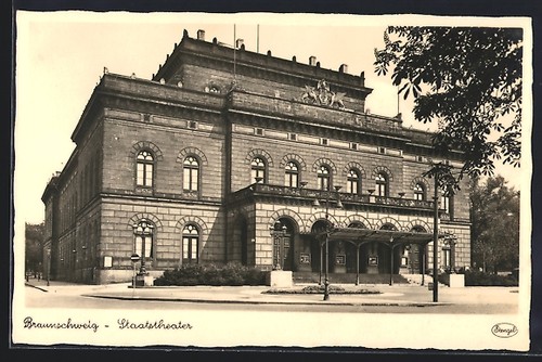 Cartolina brunswick teatro - brunswick,,