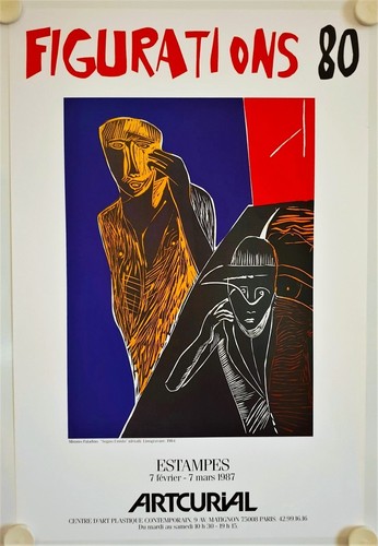 Affiche mimmo paladino - mimmo,