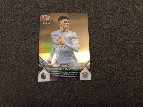 Topps now foden man - topps, 25-26