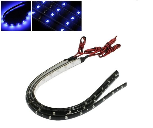 Striscia led flessibile blu - striscia,