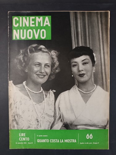 Rivista cinema nuovo quanto - rivista,