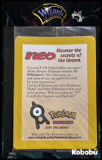 Carte Pokémon Entei Promo 34 SEALED NEW Reverse Foil BlackStar Wizards Promo EN