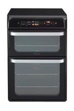 Hotpoint HUI62TK Cucina elettrica con doppio forno e piano cottura a induzione.