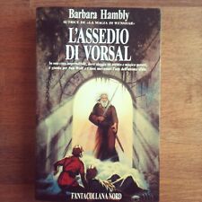 Libro Fantasy Barbara Hambly L'assedio Di Vorsal