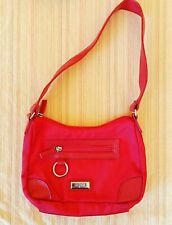 CARPISA Borsa Rossa In Tessuto E Ecopelle Carpisa Come Nuova Cm 20 X 24 Cm 