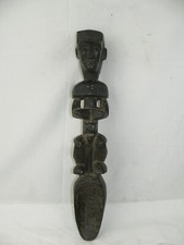 Cucchiaio cerimoniale Africa arte tribale Dan Costa d'Avorio antico