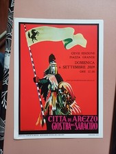 CARTONCINO GIOSTRA DEL SARACINO AREZZO 2009