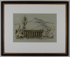 Il Viadotto, Toscana. Matita e