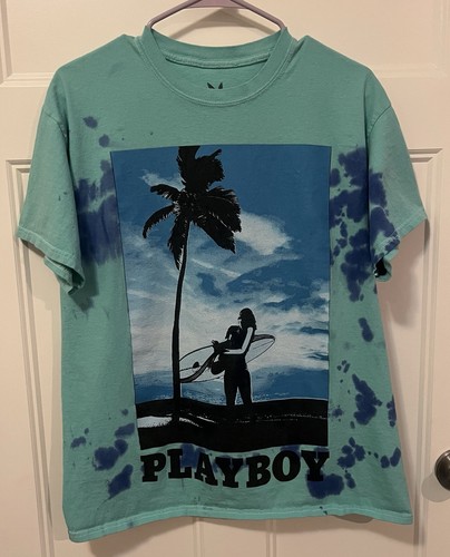 Playboy tie dye - -dye, tee