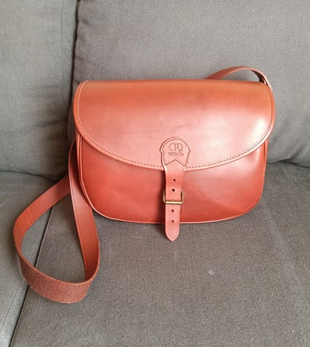 Borsa pelle cuoio marrone - pelle,