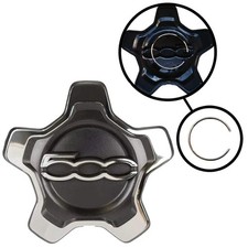 1 COPRIMOZZO BORCHIA CROMATA FIAT 500X 40CM BORCHIA COPERTURA CERCHI RUOTA