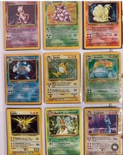 Vintage Pokemon Cards 1999