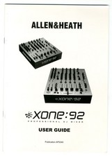 ALLEN & HEATH - XONE 92 - USER