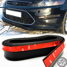 SPOILER Adesivo PER Focus 2-Ka Lama SOTTO PARAURTI o MINIGONNE Nero Flessibile