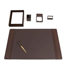 Set Scrivania in Pelle (6