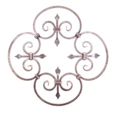 Rosone rosoni in ferro battuto decoro per cancello ringhiera scale art.  03.025