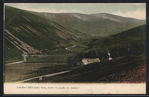Lowther hills veduta - lowther, hills,
