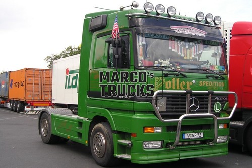 Foto camion mercedes benz - foto, mercedes-benz