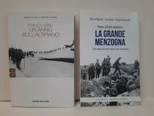 UN ANNO SULL'ALTIPIANO - Emilio Lussu - R.C.S. - 2016 + LA GRANDE MENZOGNA