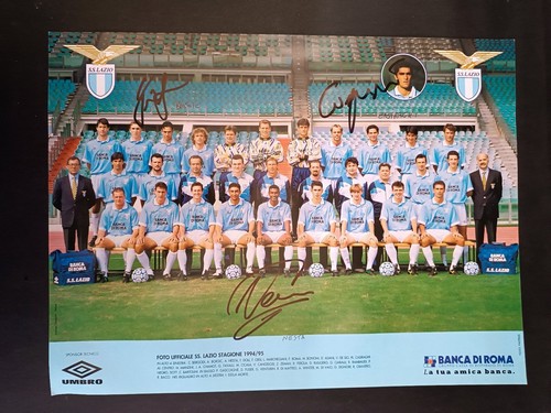 Cartoncino lazio 1994 con - lazio, 1994-95